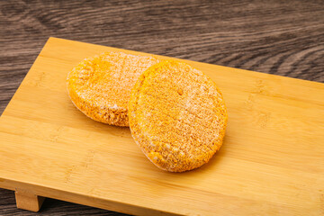 Raw chicken cutlet for roast