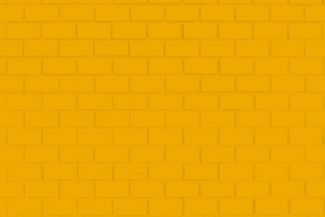 Imitation of a yellow brick wall on a paper base.Texture or background