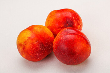 Ripe sweet tasty Nectarine fruit
