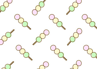 三色団子の背景2