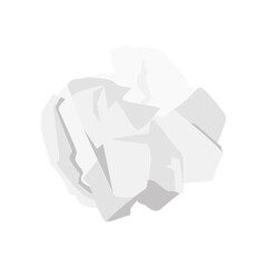 Paper ball vector