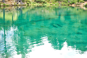 Klarer Bergsee