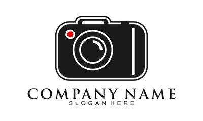 Camera modern vector logo