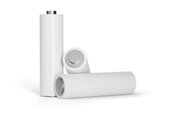 Mockup of a battery for your design. Isolated