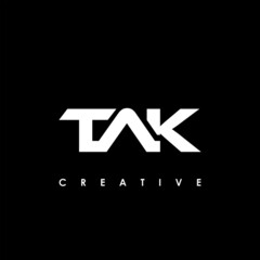 TAK Letter Initial Logo Design Template Vector Illustration