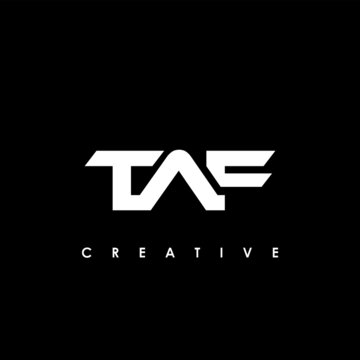 TAF Letter Initial Logo Design Template Vector Illustration