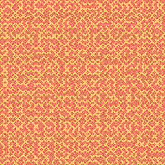 Fototapeta premium Abstract Geometric Pattern generative computational art illustration