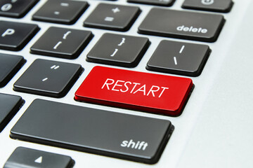 Restart Word on Computer Keyboard Keys