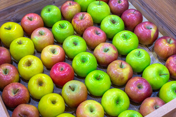 Apples in Rows