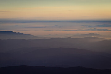Pastel Colour Sunrise Pirin