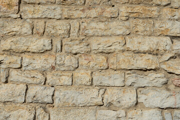 a stone wall