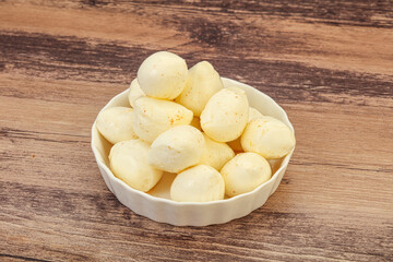 Natural tasty baby Mozarella cheese
