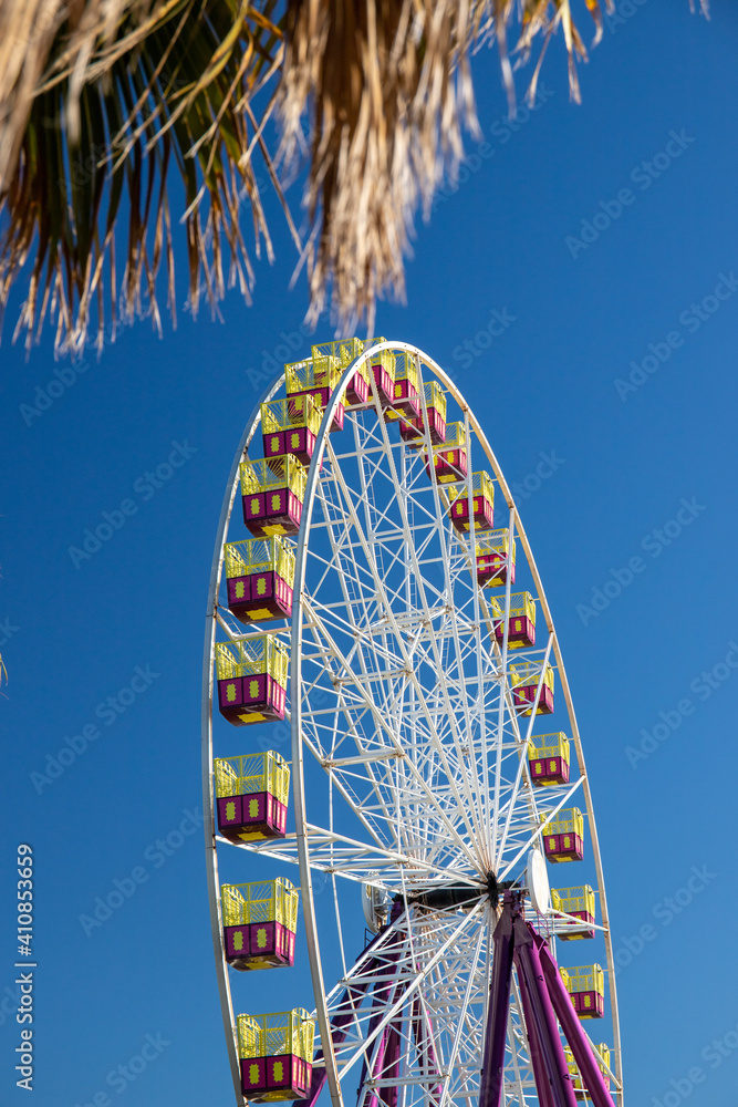 Wall mural Geelong Ferris wheel