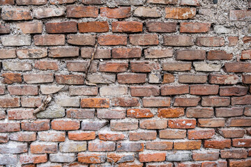 old rusty brick wall .brick wall background 