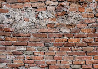 old rusty brick wall .brick wall background 