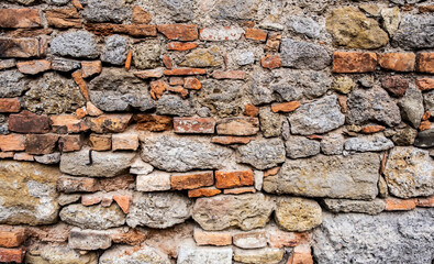old rusty brick wall .brick wall background 