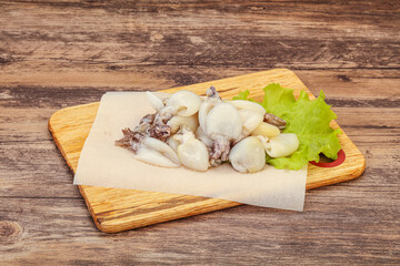 Raw seafood - cuttlefish for cooking