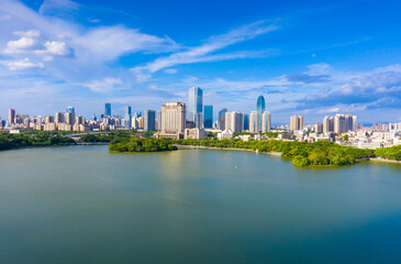 Obraz premium West Lake scenic spot, Huizhou City, Guangdong Province, China