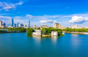 Obraz premium West Lake scenic spot, Huizhou City, Guangdong Province, China