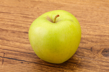 Ripe and sweet green apple