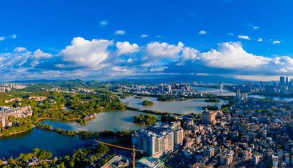 West Lake scenic spot, Huizhou City, Guangdong Province, China