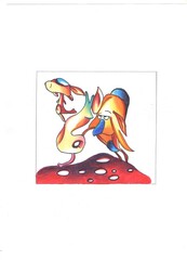 Image of inhabitants of space and other planets.Fictional characters, fantastic people,fairy animals and objects that come to life