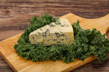 Dairy Blue cheese with mold