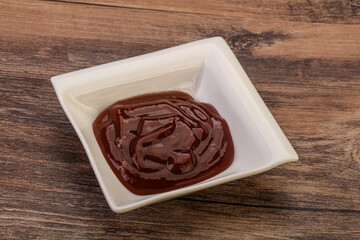 Traditional Barbicue sauce in the bowl
