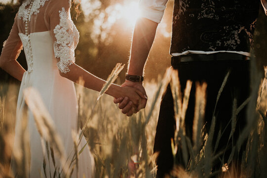 bride and groom