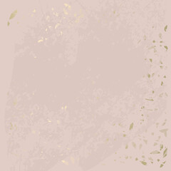Abstract Marble Trendy Texture in Pastel and Gold colors 