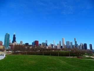 Obraz premium North America, USA, Illinois, city of Chicago 