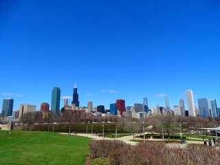 Fototapeta premium North America, USA, Illinois, city of Chicago 