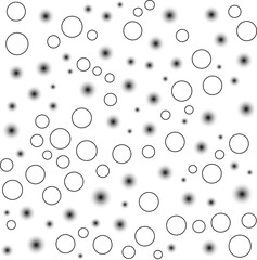  Trypophobia disease background. Rabies virus symbol.  fear of holes disease.