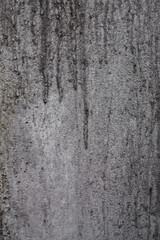 Obraz premium Texture of aluminum board with stains. Gray grunge background
