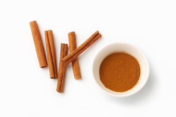 Close-up picture of cinnamon