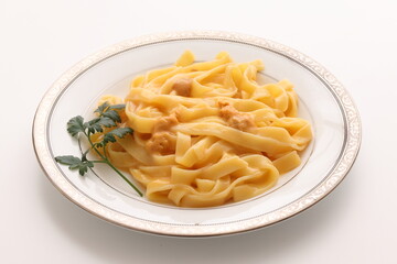 うにクリームソースパスタ