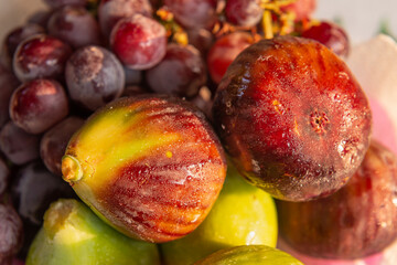 fresh fruit close-up