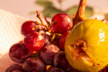 fresh fruit close-up