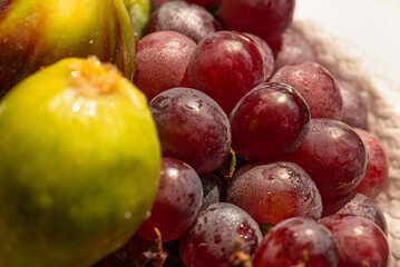 fresh fruit close-up