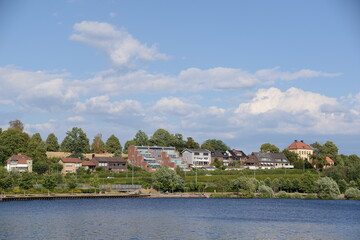 Växjösjön in Växjö, Schweden