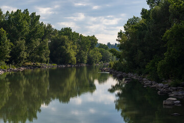 view of Prince's Island Park, Calgary, alberta, canada