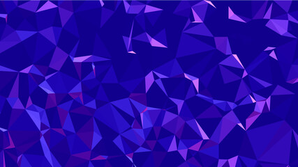 Abstract Purple Triangle Background. Colorful gradient mosaic backdrop. Geometric background for design. Hipster triangular background. Seamless Polygonal Brilliant Pattern. EPS10 Vector