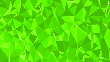 Abstract Green Triangle Background. Colorful gradient mosaic backdrop. Geometric background for design. Hipster triangular background. Seamless Polygonal Brilliant Pattern. EPS10 Vector