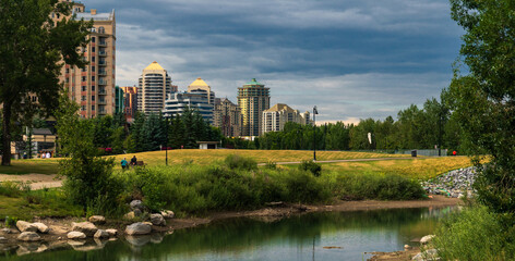 calgary skyline, Alberta, Canada