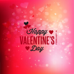 Naklejka premium Valentine's Day is celebrated annually on February 14. it is recognized as a significant cultural, religious, and commercial celebration of romance and love in many regions of the world.