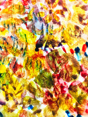 A abstract background with watercolor 'Rythm of air"
