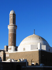 Mosque in Old City of Sana'a, Yemen