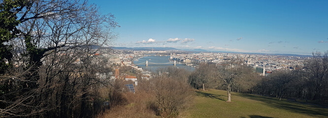 wundervolles Panorama von Budapest
