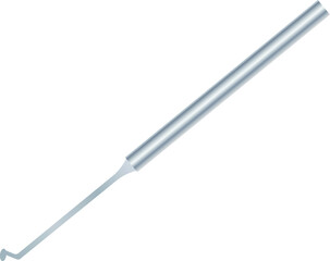 stainless steel ligature needle 'Kronecker'