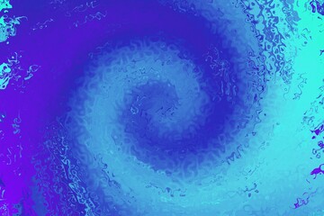 violet blue swirl, low poly crystal background. Spiral background pattern. illustration, low polygons background in a spiral swirl.